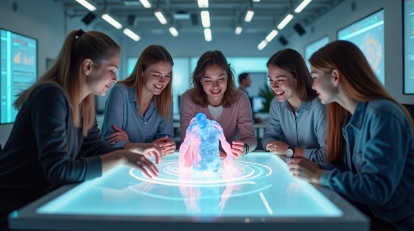 L'innovation créative d'une petite équipe studio 3d